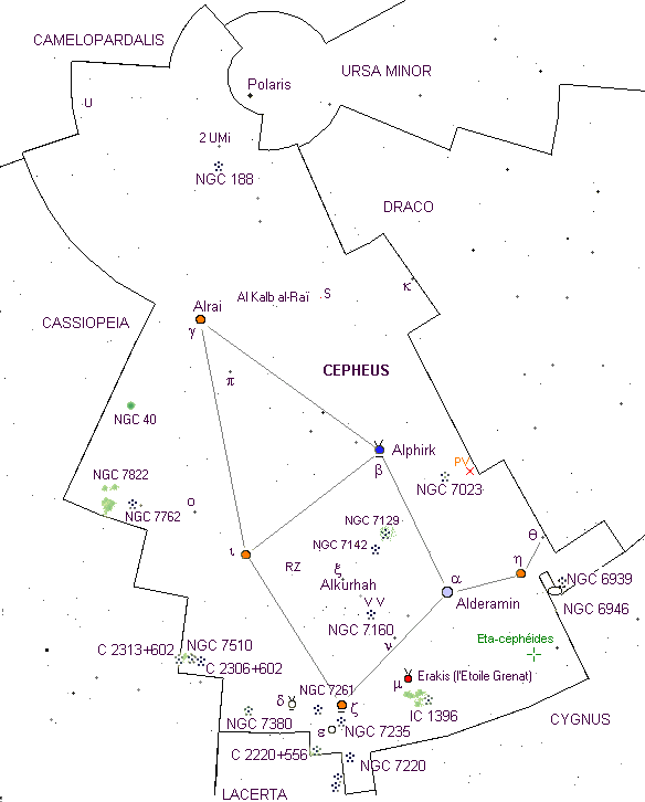 Constellation de Céphée.
