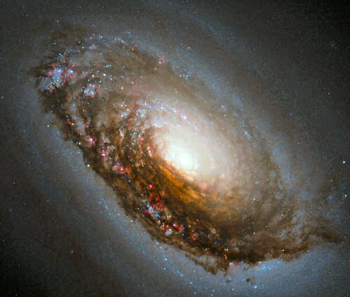 M 64 : galaxie de l'Oeil noir.