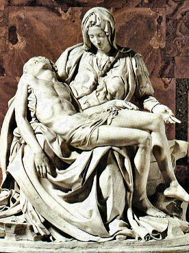 La Pieta de Michel-Ange  Saint-Pierre de Rome