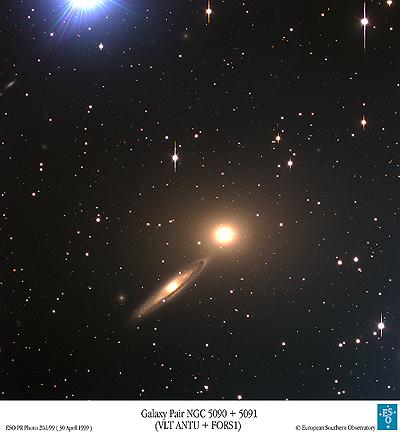 NGC 5090 et NGC 5091