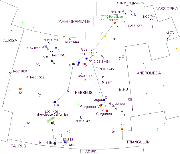 Constellation de Perse.