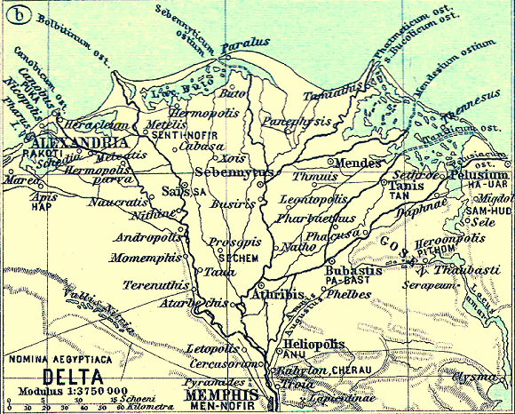 Delta du Nil.
