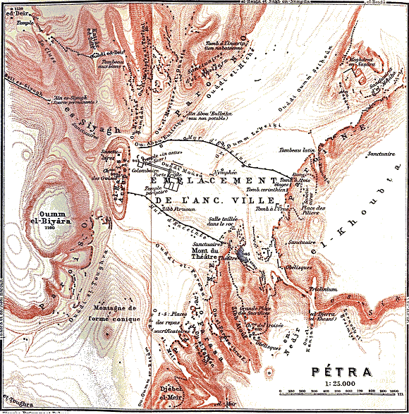 Plan de Petra.