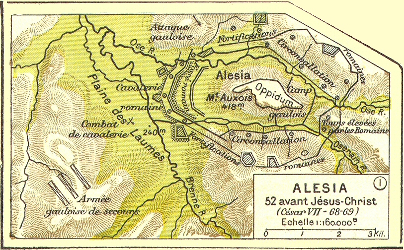 Plan d'Alsia.