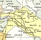 Carte du dmembrement de l'empire d'Alexandre.