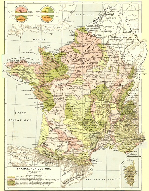 France, agriculture.