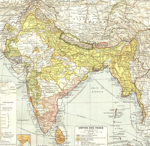 Empire des Indes.