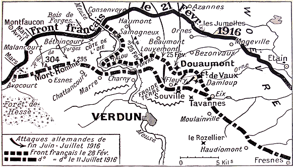 Bataille de Verdun.