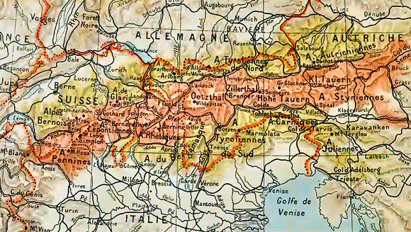 Carte du Jura (géologie).