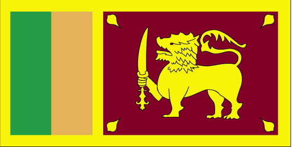 Drapeau du Sri Lanka.