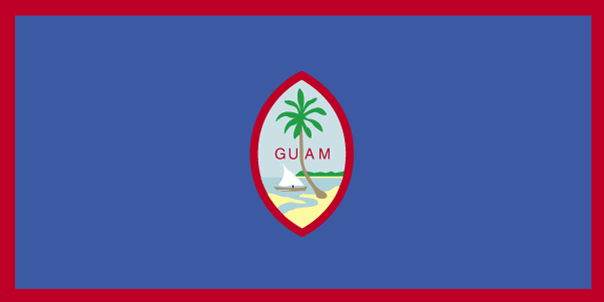 Drapeau de Guam.
