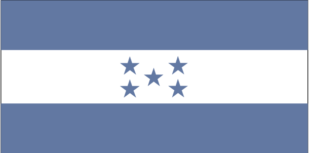 Drapeau du Honduras.
