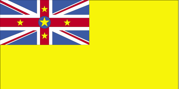 Drapeau de Niue.
