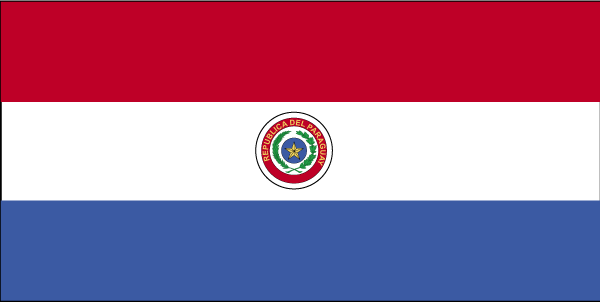 Drapeau du Paraguay.