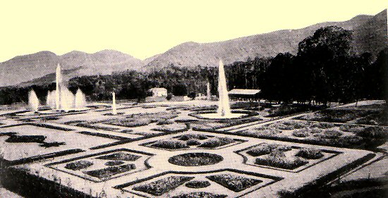 Photo de jardins à Kaboul.