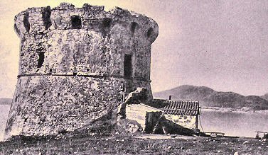 Golfe d'Ajaccio : la tour de Capitello.