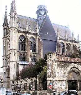 Amiens : l'église Saint-Rémy.