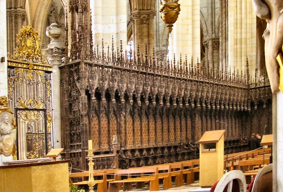 Stalles de la cathédrale d'Amiens.