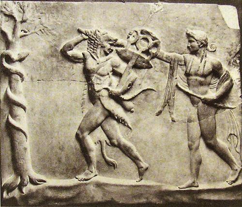 Apollon et Héraclès.