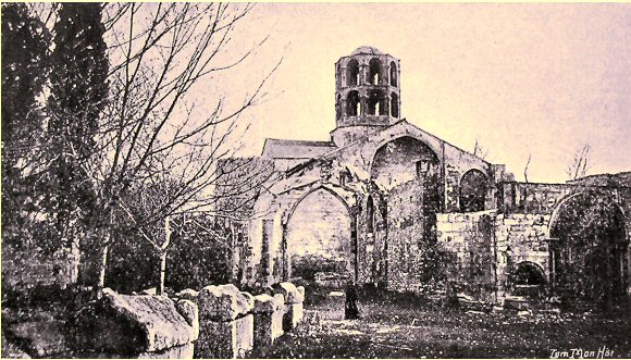 Arles  église Saint-Honorat.