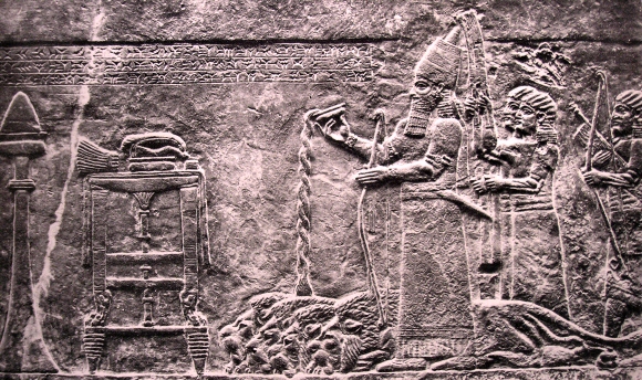 Sacrifice d'Assurbanipal.