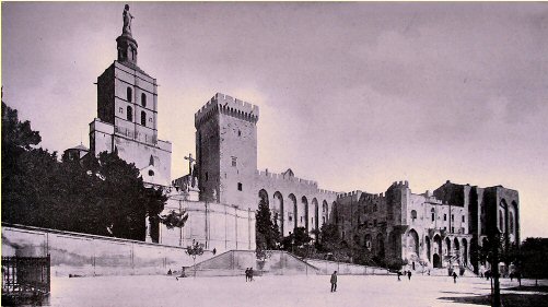 Avignon : Palais des papes.