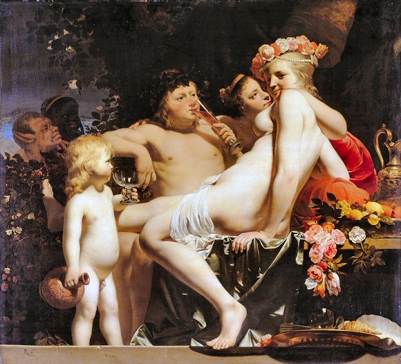 Everdingen : Bacchus et Ariane.