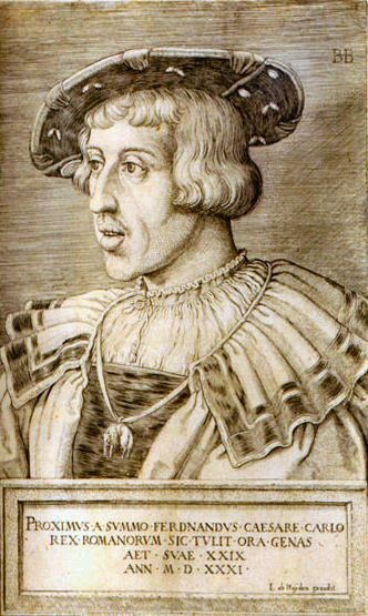 Barthel Beham : l'empereur Ferdinand.