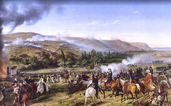 Horace Vernet : la bataille de l'Alma (1857).