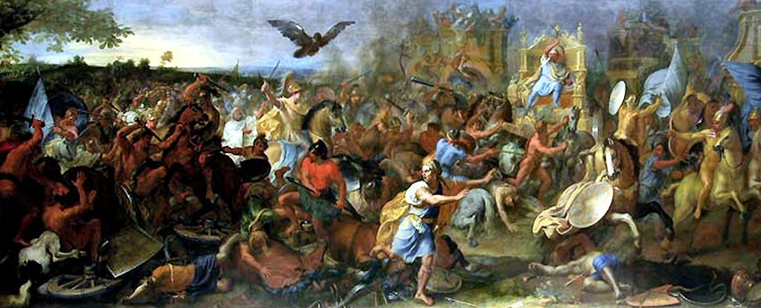 Le Brun : la bataille d'Arbèles.
