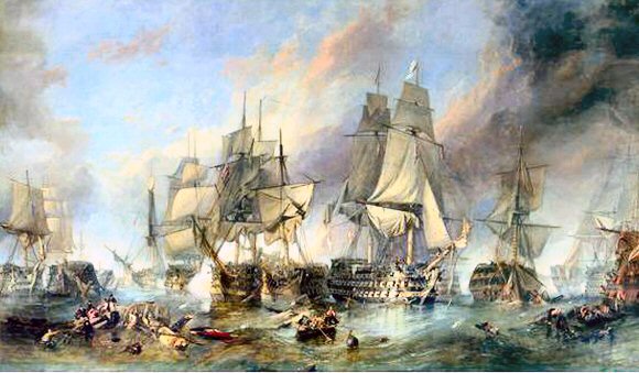 Bataille de Trafalgar.
