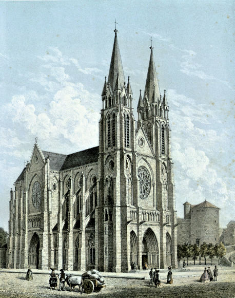 Bayonne : l'église Saint-André.