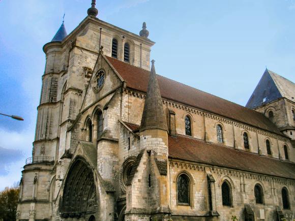 Beauvais : l'église Saint-Etienne.