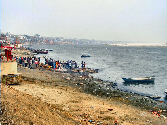 Le Gange à Bénarès.