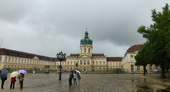 Berlin : le château de Charlottenbourg.