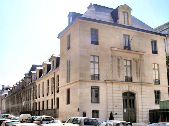 Bibliothèque de l'Arsenal, à Paris (4e arrondissement).