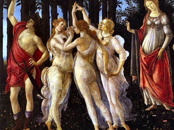 Botticelli : les Trois Grâces.