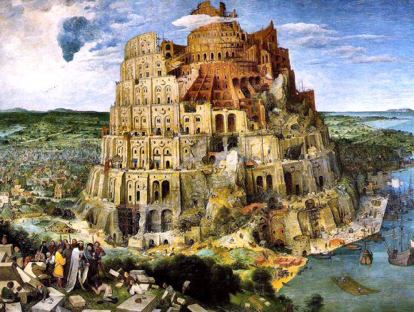 Breughel : la tour de Babel.