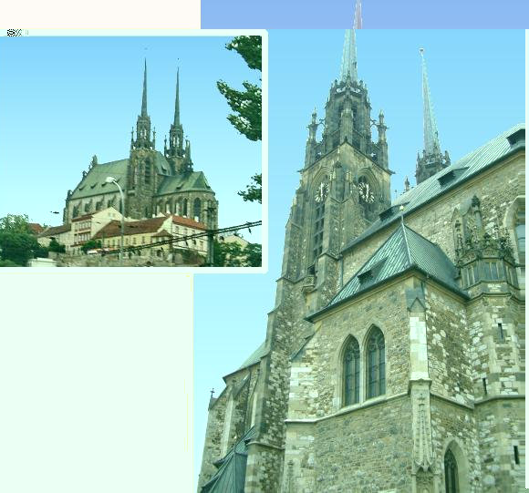 Brno : la cathédrale.