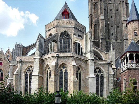 Bruges : l'église Notre-Dame.