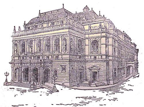 Ancien Opéra de Budapest.