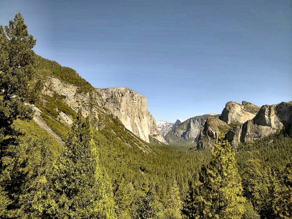 Californie : Yosemite valley.
