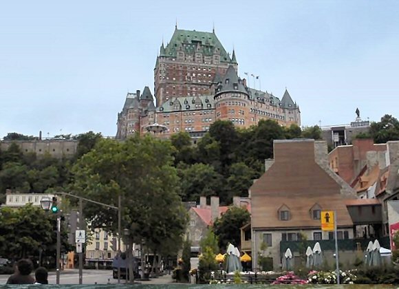 Québec : le château Frontenac..