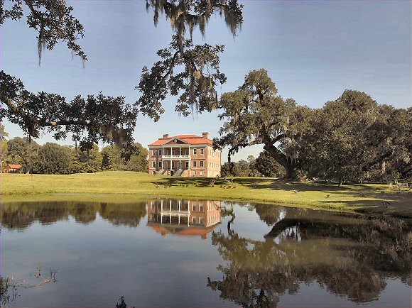 Caroline du Sud : la plantation de Drayton Hall, à Charleston.