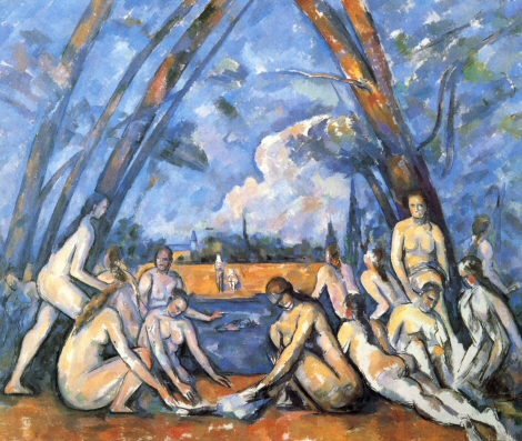 Cézanne : le Grandes baigneuses.