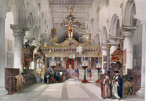 Sinaï : chapelle du couvent Sainte Catherine.