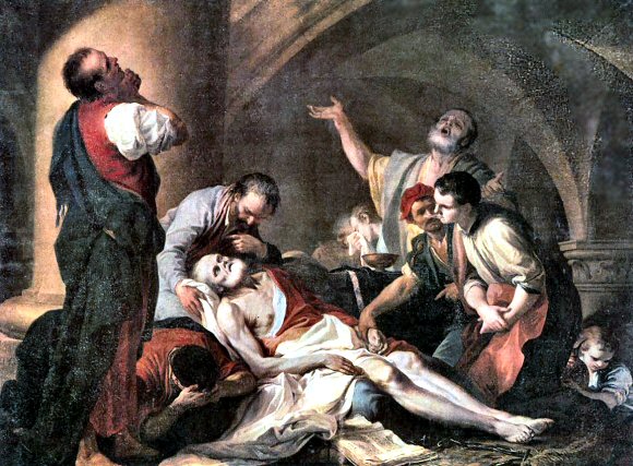 Cignaroli : la mort de Socrate.