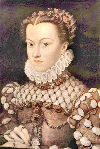 Clouet : Elisabeth d'Autriche.