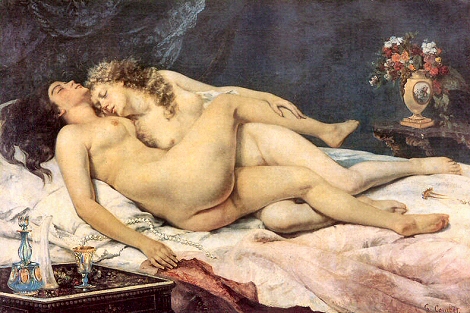 Le Sommeil, de Gustave Courbet.