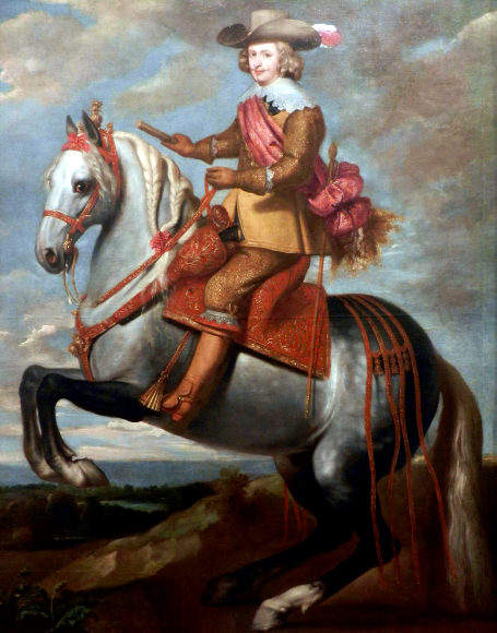 Crayer : portrait questre de Ferdinand d'Autriche.